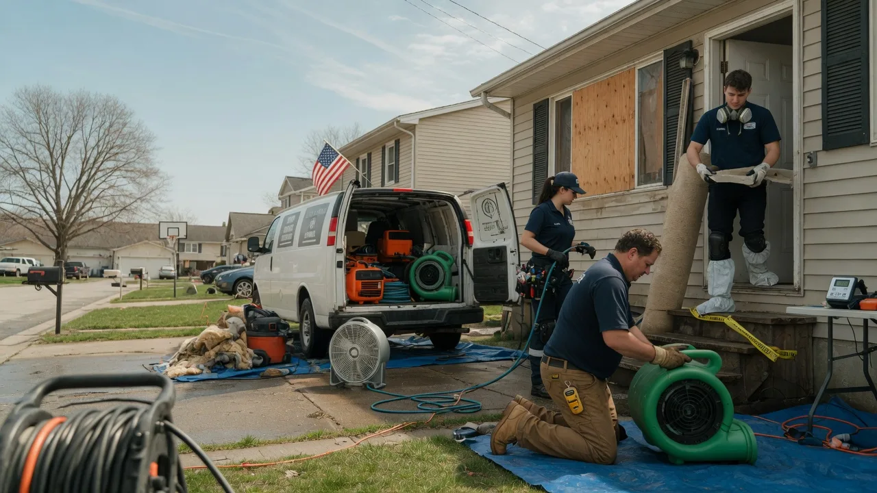 Water Damage Restoration in Kensington, OH near me